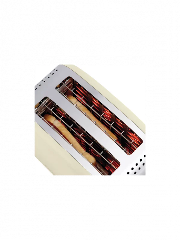 Grille-pain 2 fentes Color Plus Crème
