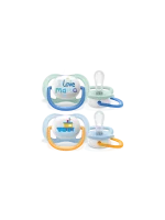 SUCETTE  0-6M GARCON  COLLECTION MAMAN / BATEAU (2 PIECES)