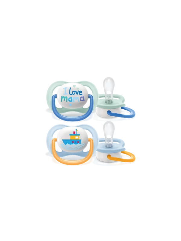 SUCETTE  0-6M GARCON  COLLECTION MAMAN / BATEAU (2 PIECES)