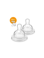TETINE ANTI COLIC DEBIT RAPIDE  6 MOIS ET + 2 P