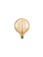 AMPOULE  LED E27 G125 4W  1700K WARM WHITE