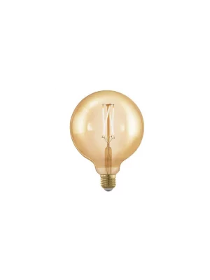 AMPOULE  LED E27 G125 4W  1700K WARM WHITE