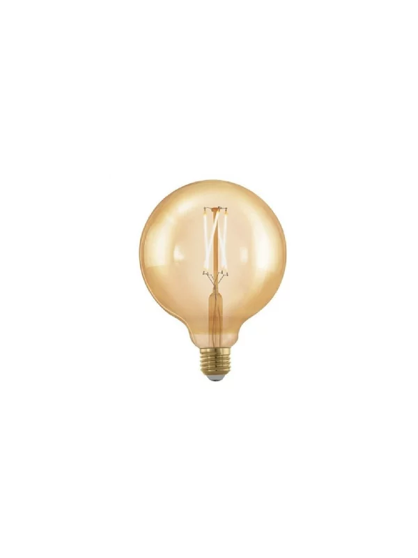 AMPOULE  LED E27 G125 4W  1700K WARM WHITE