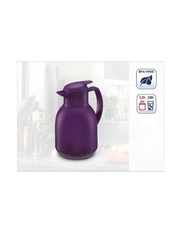 CARAFE ISOTHERMIQUE BOLERO  1L  Violet