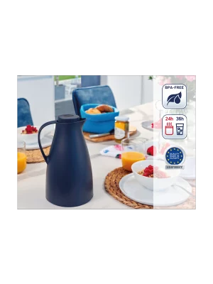 Flacon isotherme Harmonic 1 l bleu foncé (2)