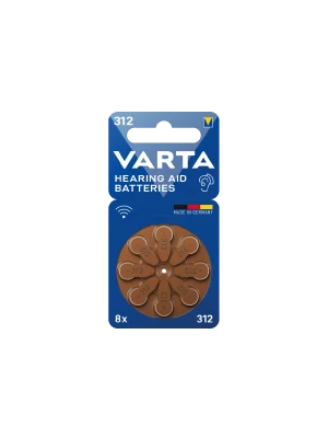 PILE AUDITIVE VARTA 312 BLI 8