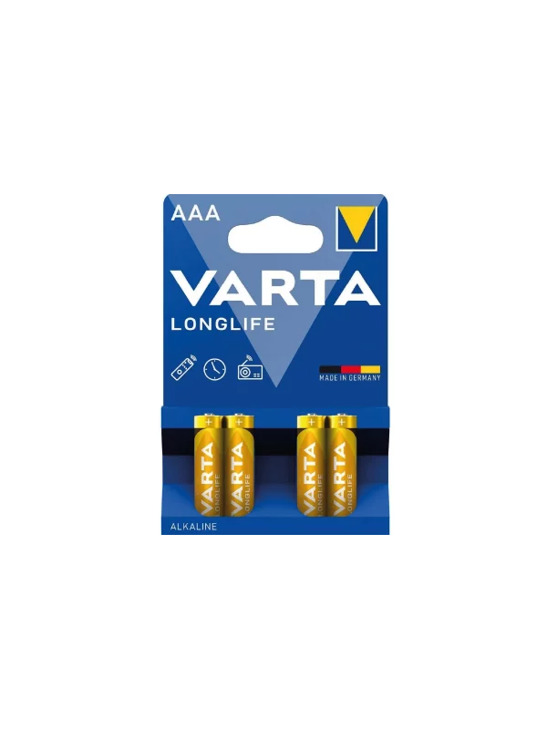 PILE LONGLIFE EXTRA LR03 BP4 VARTA