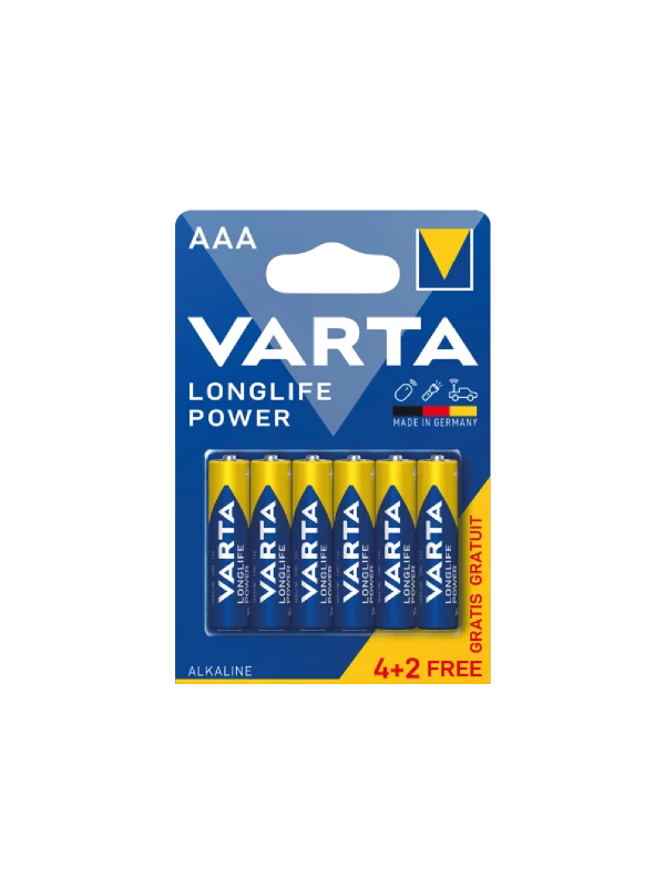 PILE LONGLIFE POWER LR03 BP4+2 ( High.E )