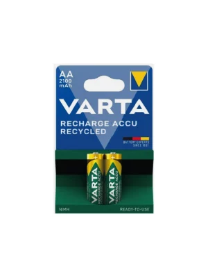 PILE RECHARGEABLE Recycled  LR6 BP2 2100 mAh