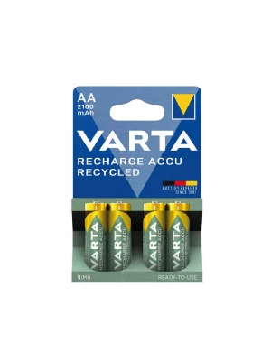 PILE RECHARGEABLE Recycled  LR6 BP4 2100 mAh