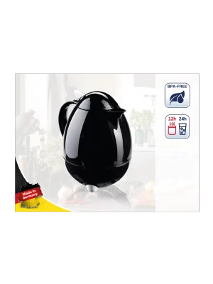 Pichet isotherme Columbus 1 litre noir 2