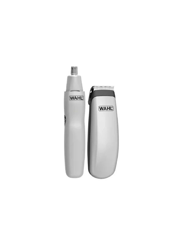 Tondeuse WAHL Kit à Barbe/Coupe Nez à Piles Sans Fil 3 en 1