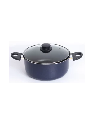 FAITOUT 24 CM AVEC COUVERCLE EN VERRE PROMO