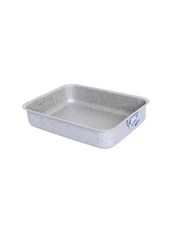 PLAT A FOUR RECT  30 CM GREYSTONE