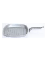 POELE GRILL 28 CM GREY STONE