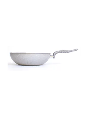 WOK 28 CM GREY STONE