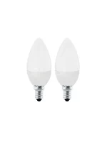 AMPOULE LED E14 C37 2X4W 4000  WHITE