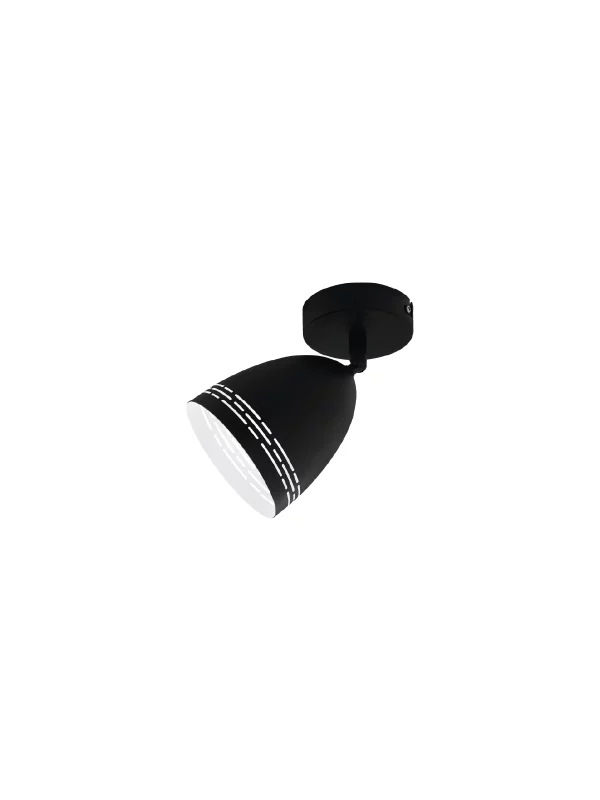 SPOT SABATELLA  E14 1X28W ACIER/NOIR