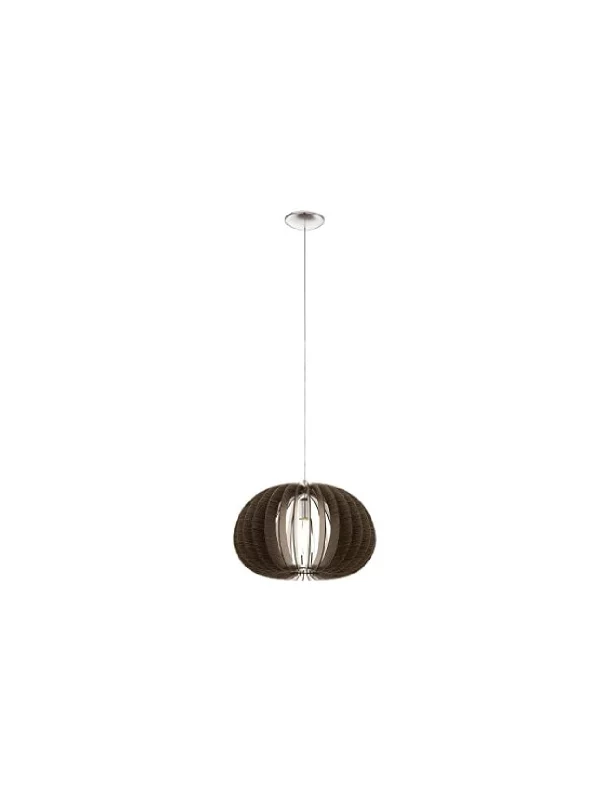 SUSPENSION COSSANO 1xE27/60W ARGENT