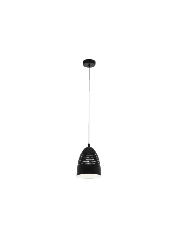 SUSPENSION E27 LED 1 X40W NOIR