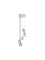 SUSPENSION  EN CRISTAL BONARES 1 5xE27/60W