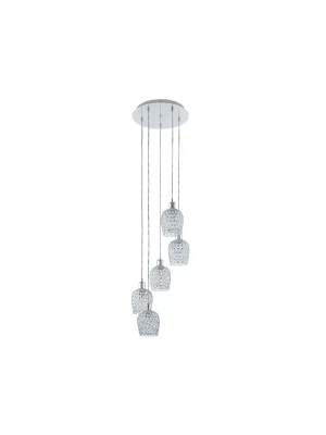 SUSPENSION  EN CRISTAL BONARES 1 5xE27/60W