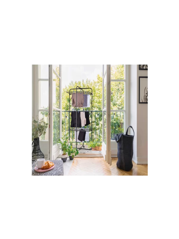 Seche linge Tour Classic Tower 270-27 M PLIABLE BLACK