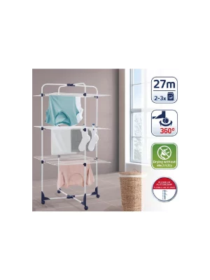 Seche linge Tour Classic Tower 270-27 M PLIABLE WHITE (2)