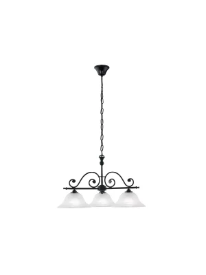 Suspension Murcia noir 3x60w EGLO
