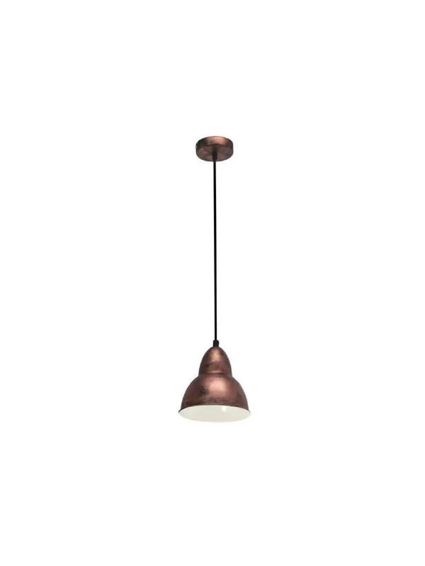 suspension TRURO Acier 1xE27/60W/230V